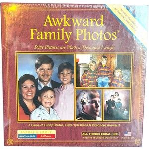 Awkward Family Photos Game Teen-Adult 4-6 Players All Things Equal New Sealed